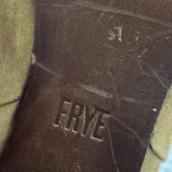 Frye Brown Lace-Up Heeled Boots Cottagecore Dark Academia Music Festival - Picture 10 of 10